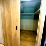 新設したクローゼットは元和室